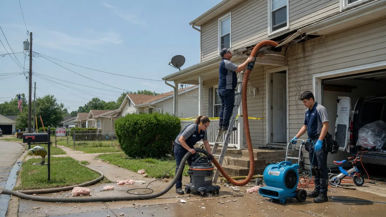 Water Damage Restoration in Norman, IN near me